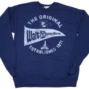 Disney Parks Walt Disney World Blue Sweatshirt - S